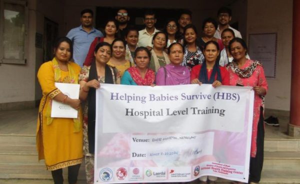 BHERI HOSPITAL, NEPALGUNJ – TRAINING ON – HELPING BABIES SURVIVE