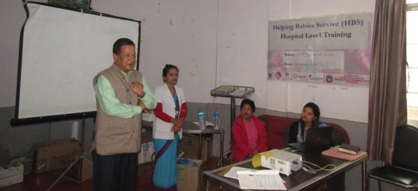 PROVINCIAL SETI HOSPITAL, DHANGADHI – TRAINING ON – HELPING BABIES SURVIVE