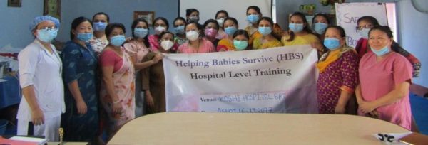 HOSPITAL LEVEL TRAINING ON HELPING BABIES SURVIVE – KOSHI HOSPITAL, BIRATNAGAR