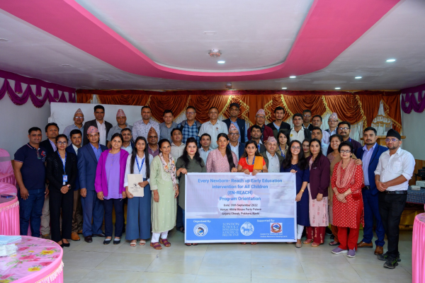 Every Newborn-Reach Up Early Education Intervention for All Children(EN-REACH) Program Orientation To Local and Provincial Stakeholders of Gandaki Province