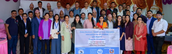 EVERY NEWBORN-REACH UP EARLY EDUCATION INTERVENTION FOR ALL CHILDREN(EN-REACH)