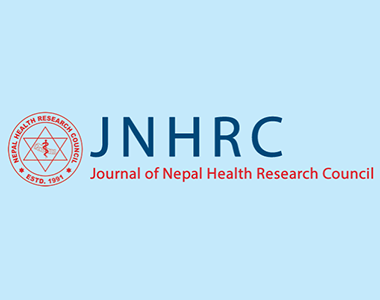 Journal Of Nepal Health Research Council